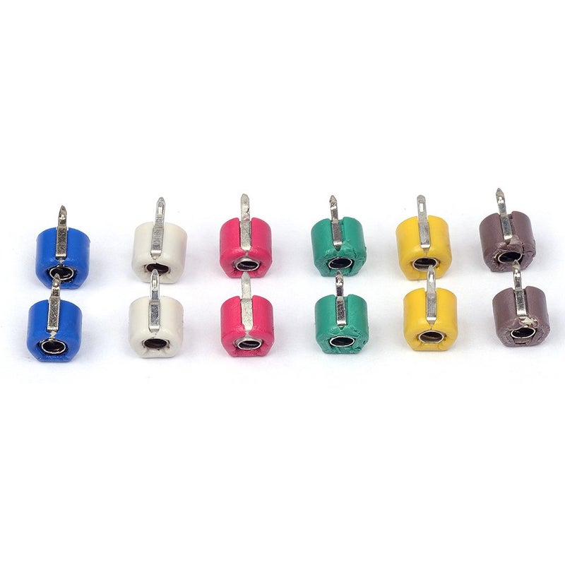 Cylewet 12Pcs Trimmer Variable Capacitance Ceramic 6mm Capacitor Kit 5PF 10PF 20PF 30PF 40PF 60PF for Arduino (Pack of 12) CYT1018 - Image 3